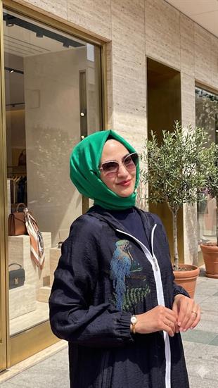 MİARUJ ŞİFON FERMUARLI BOMBER CEKET 