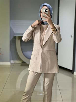 MİARUJ YÜKSEK BEL DAR PAÇA PANTOLON