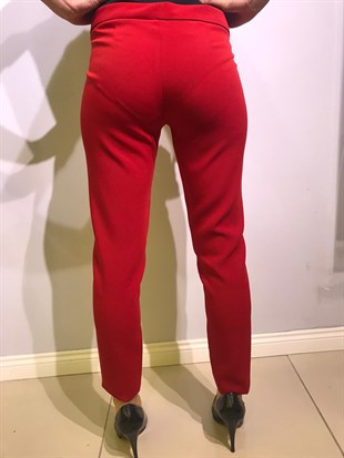 MİMYA  PANTOLON- KIRMIZI