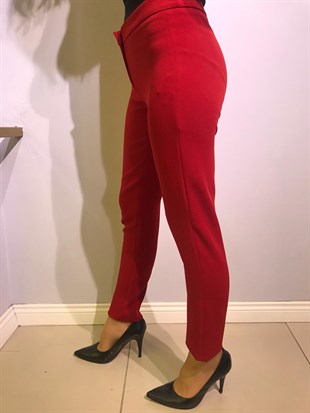 MİMYA  PANTOLON- KIRMIZI