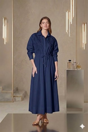 MİSSEMRAMİSS Ivory Flom Dress Elbise