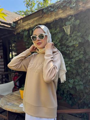 MOODBASIC APLİKE NAKIŞLI KAPÜŞONLU O YHŞO TAKIM