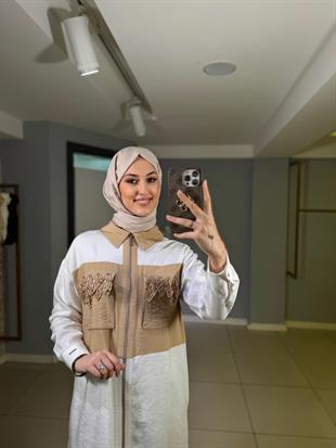 MOODBASİC CEP KAPAĞI LAZER KESİMLİ TAKIM