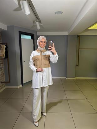 MOODBASİC CEP KAPAĞI LAZER KESİMLİ TAKIM