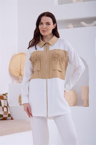 MOODBASİC CEP KAPAĞI LAZER KESİMLİ TAKIM