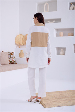 MOODBASİC CEP KAPAĞI LAZER KESİMLİ TAKIM