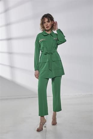 MOODBASIC CEPLERİ TAŞ İŞLEMELİ KREP TAKIM