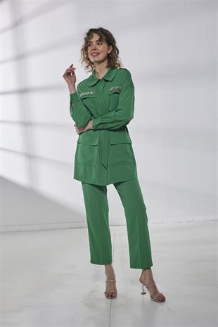 MOODBASIC CEPLERİ TAŞ İŞLEMELİ KREP TAKIM