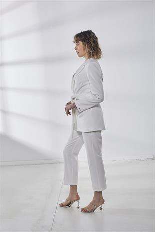 MOODBASİC CEPLERİ TAŞLI BLAZER CEKETLİ TAKIM