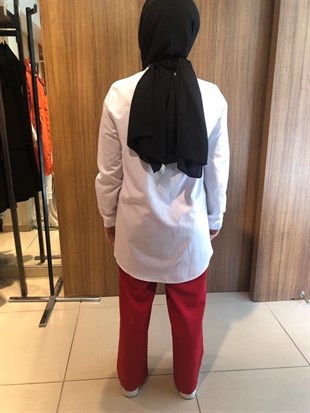 MOODBASİC BOL PAÇA KREP KUMAŞ PANTOLON