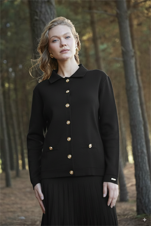 MOODBASIC ETEKLİ DÜĞMELİ TRİKO TAKIM