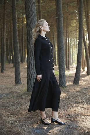 MOODBASIC ETEKLİ DÜĞMELİ TRİKO TAKIM