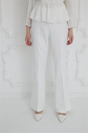 MOODBASIC İSPANYOL PAÇA KREP PANTOLON