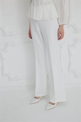 MOODBASIC İSPANYOL PAÇA KREP PANTOLON