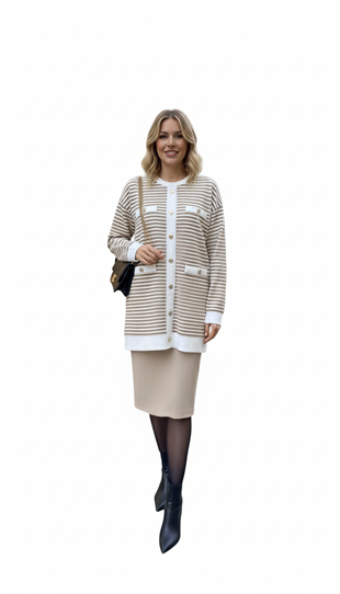 MOODBASIC METAL DÜĞMELİ TUNİK