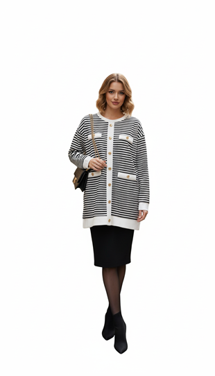 MOODBASIC METAL DÜĞMELİ TUNİK