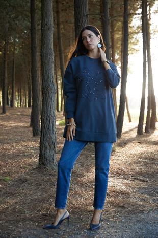 MOODBASIC NAKIŞLI TAŞLANMIŞ TEN CEL TUNİK