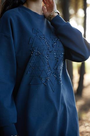 MOODBASIC NAKIŞLI TAŞLANMIŞ TEN CEL TUNİK