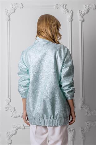 MOODBASİC PREMIUM BONCUK İŞLEMELİ BROKAR CEKET