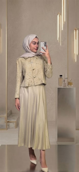 MOODBASİC PREMIUM KESME JAKARLI ETEKLİ TAKIM