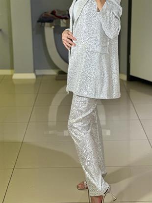 MOODBASİC PUL PAYET PANTOLON