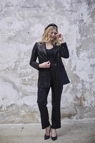 MOODBASİC PUL PAYET PANTOLON