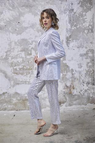 MOODBASİC PUL PAYET PANTOLON