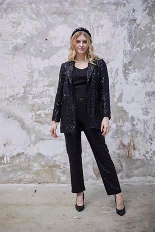 MOODBASİC PUL PAYET PANTOLON