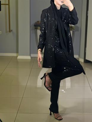 MOODBASİC PUL PAYET PANTOLON