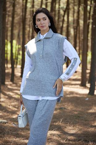 MOODBASIC SERPME TAŞLI SÜVETERLİ ÜÇLÜ TAKIM