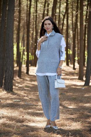 MOODBASIC SERPME TAŞLI SÜVETERLİ ÜÇLÜ TAKIM