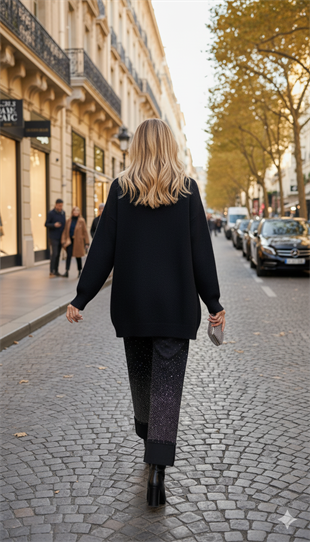 MOODBASIC TAŞ İŞLEMELİ TRİKO TUNİK