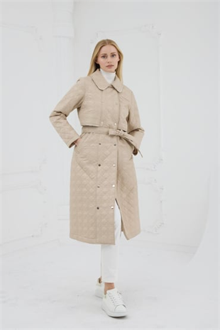 MOODBASİC TAŞ ŞERİTLİ KAPİTONE UZUN KAP