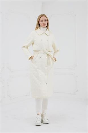 MOODBASİC TAŞ ŞERİTLİ KAPİTONE UZUN KAP