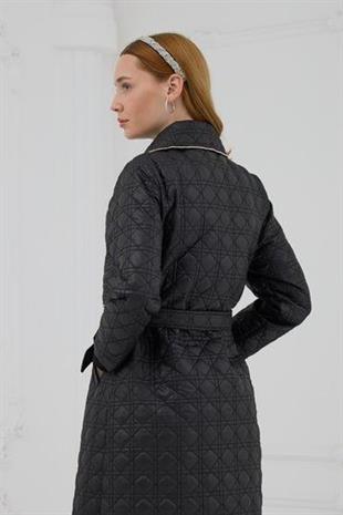 MOODBASİC TAŞ ŞERİTLİ KAPİTONE UZUN KAP