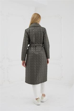 MOODBASİC TAŞ ŞERİTLİ KAPİTONE UZUN KAP