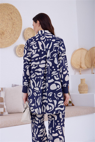 MOODBASİC TEN SEL DESENLİ TAKIM