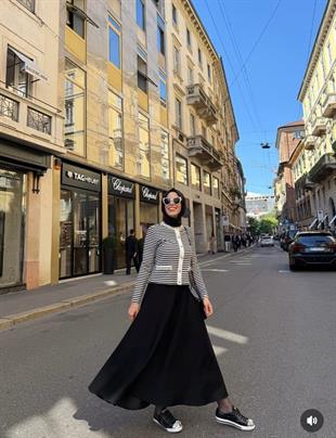 Moodbasic YAKASI TAŞLI ETEKLİ TAKIM