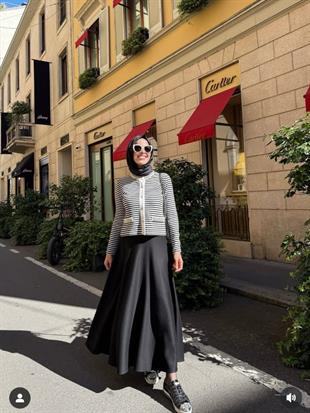 Moodbasic YAKASI TAŞLI ETEKLİ TAKIM