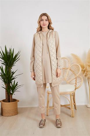 MOODBASİC YELEKLİ PANTOLONLU TAKIM