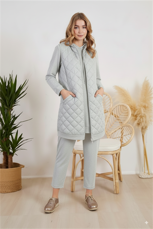 MOODBASİC YELEKLİ PANTOLONLU TAKIM