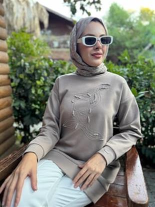 MOODBASIC ZİNCİR TAŞ İŞLEMELİ TUNİK