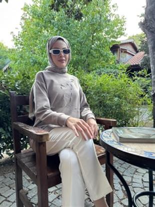 MOODBASIC ZİNCİR TAŞ İŞLEMELİ TUNİK