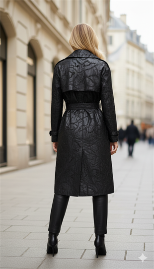 MOOR İTHAL DERİ TRENCH KAP