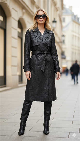 MOOR İTHAL DERİ TRENCH KAP