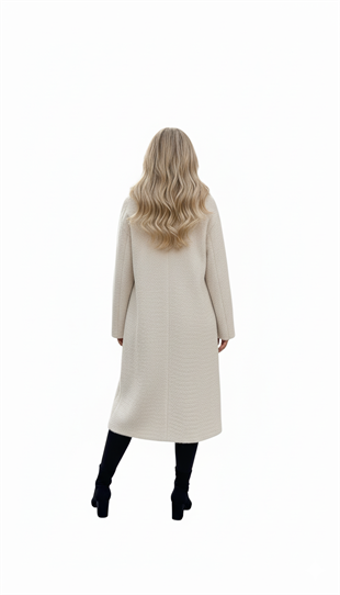 MOOR İTHAL MAY YAKA KÜRKLÜ TRİKO KABAN 