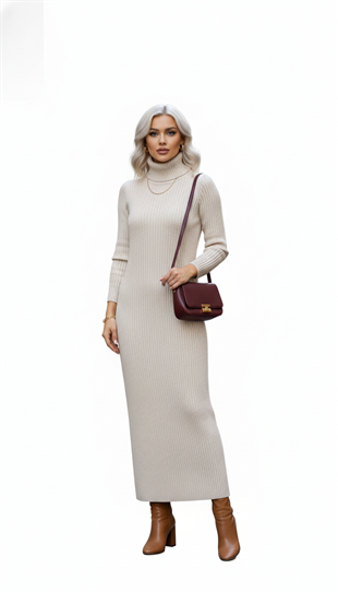 MOOR İTHAL TAM BALIKÇI TRİKO ELBİSE