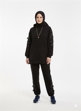 MOOR KOLLARI VE PAÇASI TAŞLI MODAL İTHAL TAKIM 