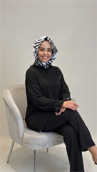 MÜSEMMA BÜYÜK BEDEN AYŞIL TAKIM