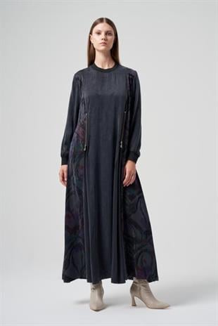 Müsemma Büyük Beden Buse Elbise